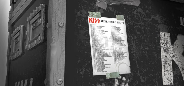 KISS Alive! Road Case On Tour Collectible