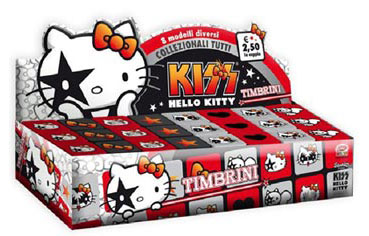 KISS HELLO KITTY STAMPS